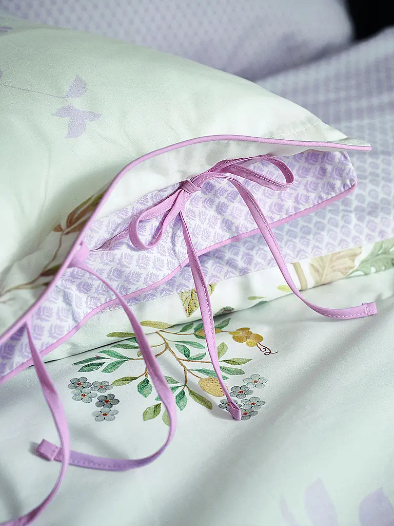 PIP STUDIO | Ropa de cama de percal BUSTANI 70x90cm/140x200cm Blanco | Blanco
