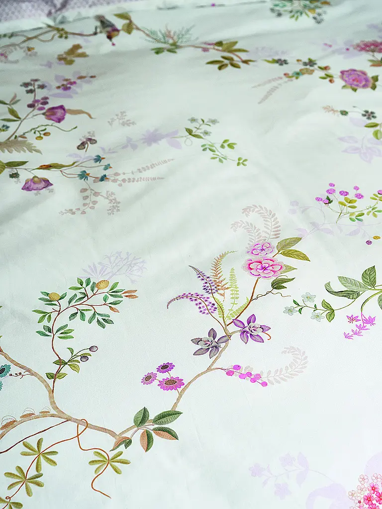 PIP STUDIO | Ropa de cama de percal BUSTANI 70x90cm/140x200cm Blanco | Blanco