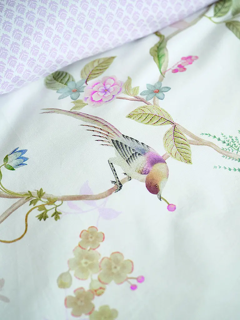 PIP STUDIO | Ropa de cama de percal BUSTANI 70x90cm/140x200cm Blanco | Blanco