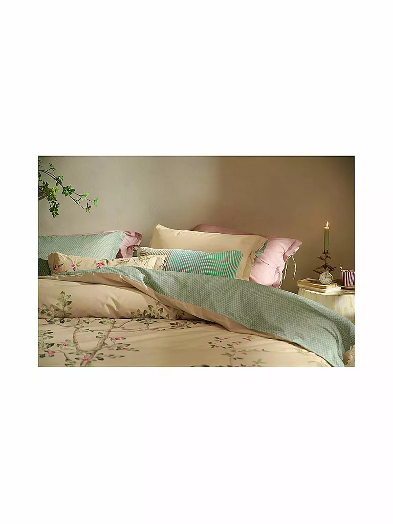 PIP STUDIO | Ropa de cama de percal FATA MORGANA 70x90cm/140x200cm Arena | 