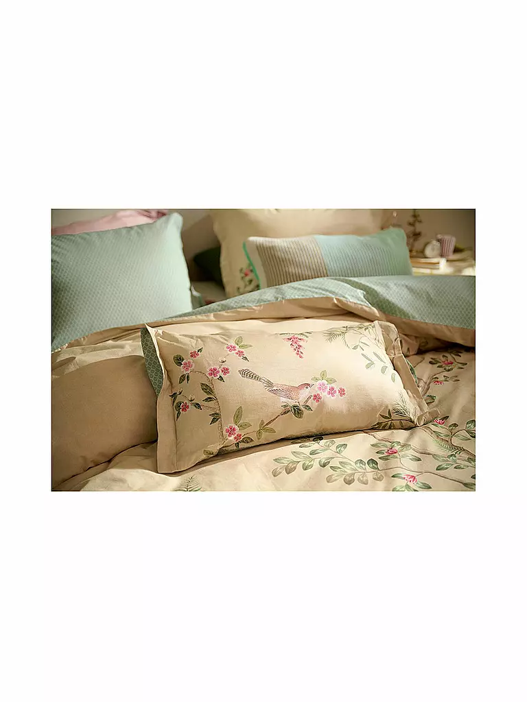 PIP STUDIO | Ropa de cama de percal FATA MORGANA 70x90cm/140x200cm Arena | 
