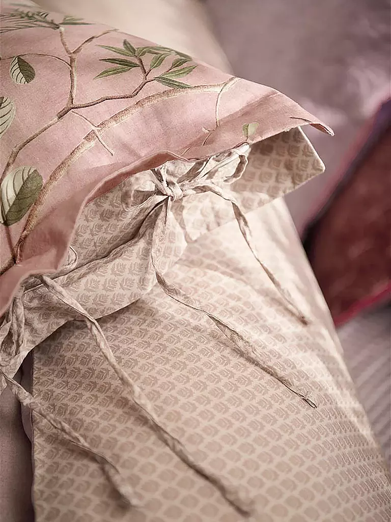 PIP STUDIO | Ropa de cama de percal FATA MORGANA 70x90cm/140x200cm Rosa | Rosa