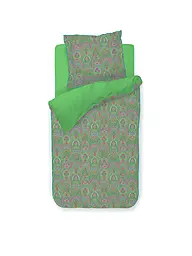 PIP STUDIO | Ropa de cama de percal LITTLE JABALI 70x90cm/140x200cm | Verde oscuro