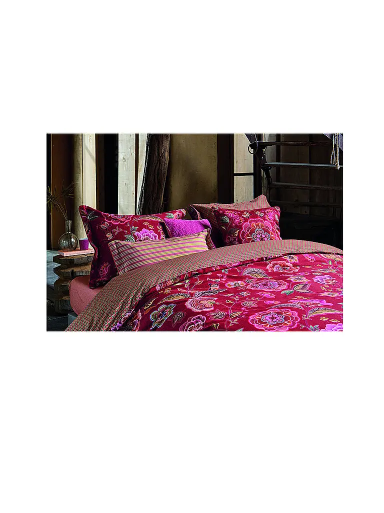PIP STUDIO | Ropa de cama de percal MATATA 70x90cm/140x200cm Rojo | 