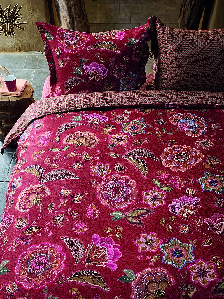 PIP STUDIO | Ropa de cama de percal MATATA 70x90cm/140x200cm Rojo | 