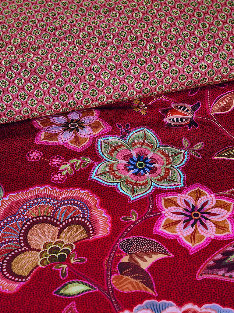 PIP STUDIO | Ropa de cama de percal MATATA 70x90cm/140x200cm Rojo | 