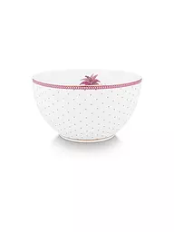 PIP STUDIO | Schale 15cm JOLIE DOTS Oro/Rosa | Blanco