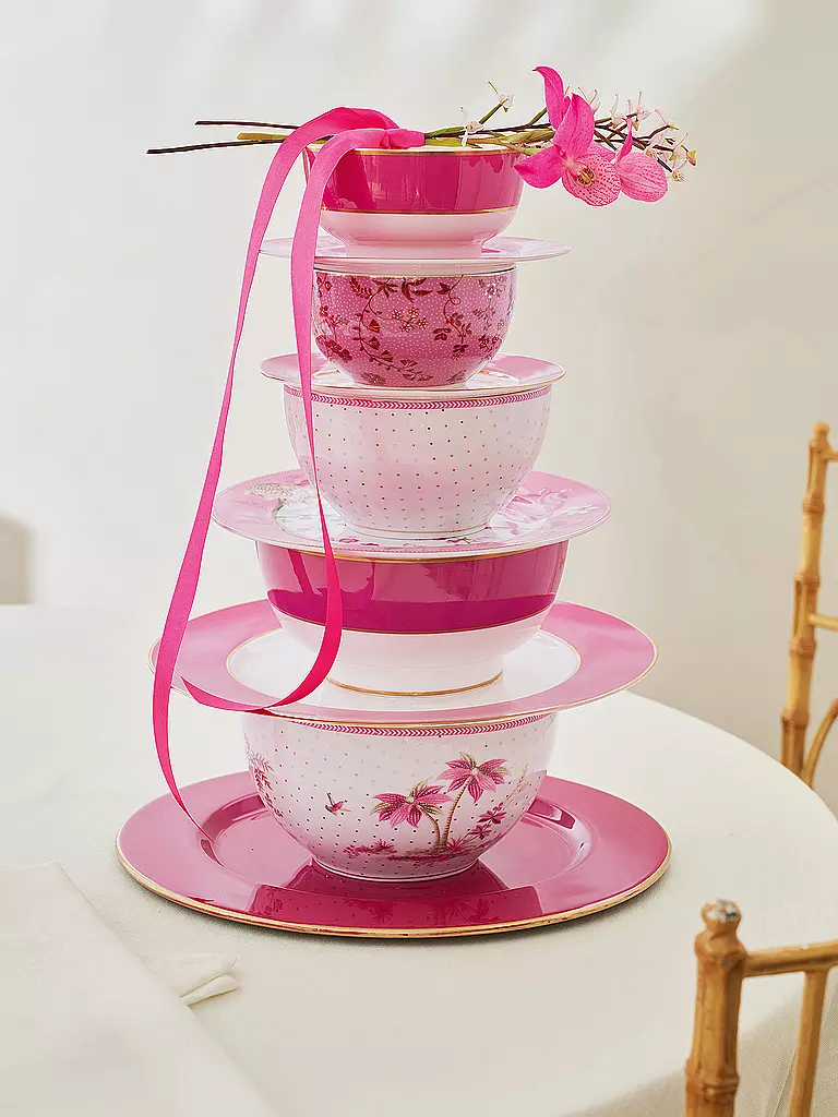 PIP STUDIO | Schale 18cm JOLIE DOTS Oro/Rosa | 