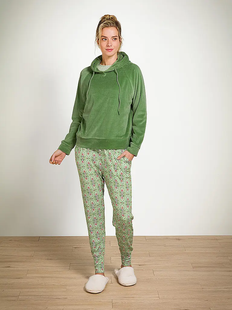 PIP STUDIO | Suéter de estar en casa TAMARI VELVET | Verde
