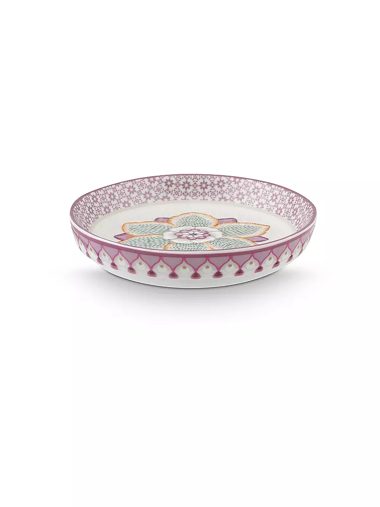 PIP STUDIO | Taza de té LILY & LOTUS 9cm Blanco hueso | Lila