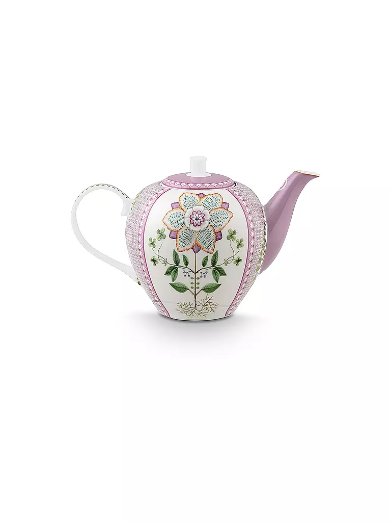 PIP STUDIO | Tetera grande LILY & LOTUS 1,6l Tiles Lilac | Lila
