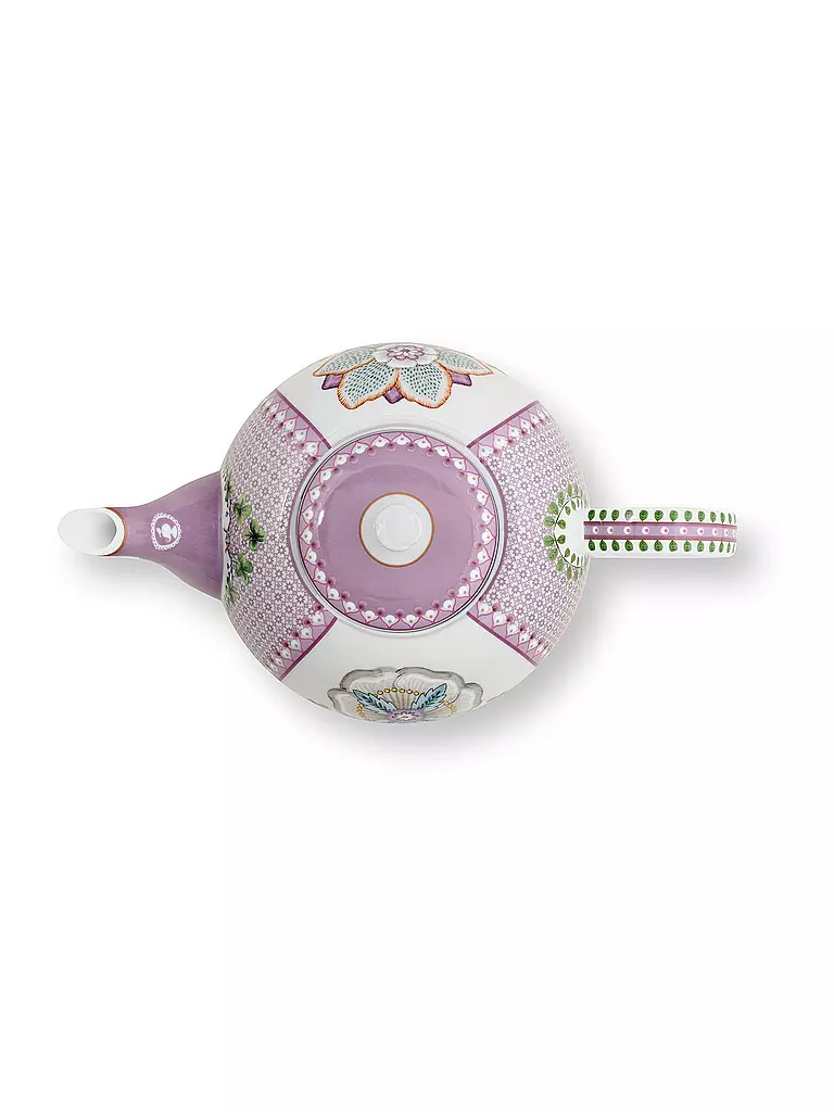 PIP STUDIO | Tetera grande LILY & LOTUS 1,6l Tiles Lilac | 
