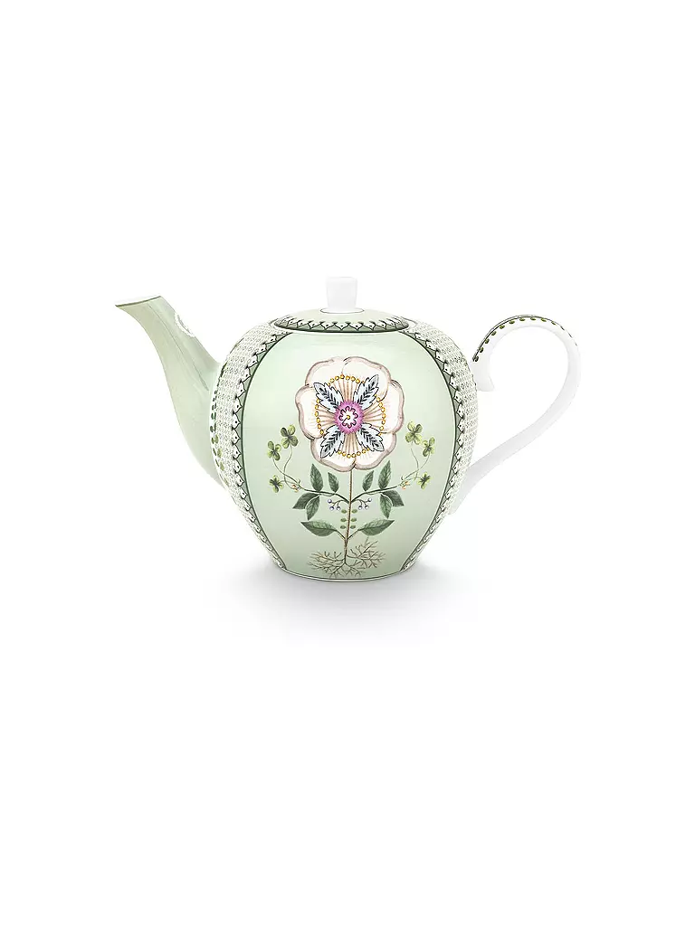 PIP STUDIO | Tetera Large LILY & LOTUS 1,6l Verde Claro | Verde claro