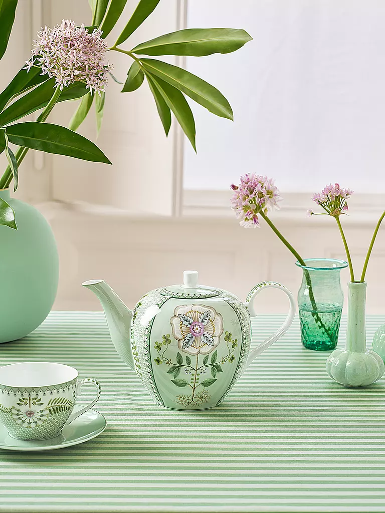 PIP STUDIO | Tetera Large LILY & LOTUS 1,6l Verde Claro | Verde claro