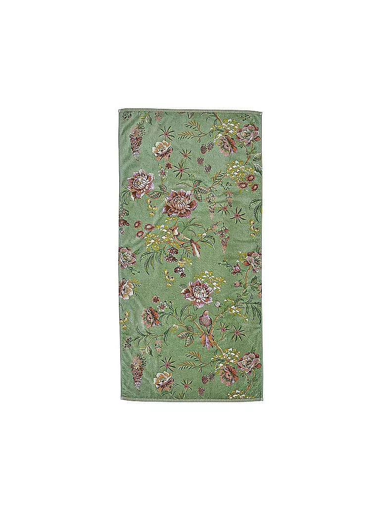 PIP STUDIO | Toalla de ducha 70x140cm SECRET GARDEN Green | Verde