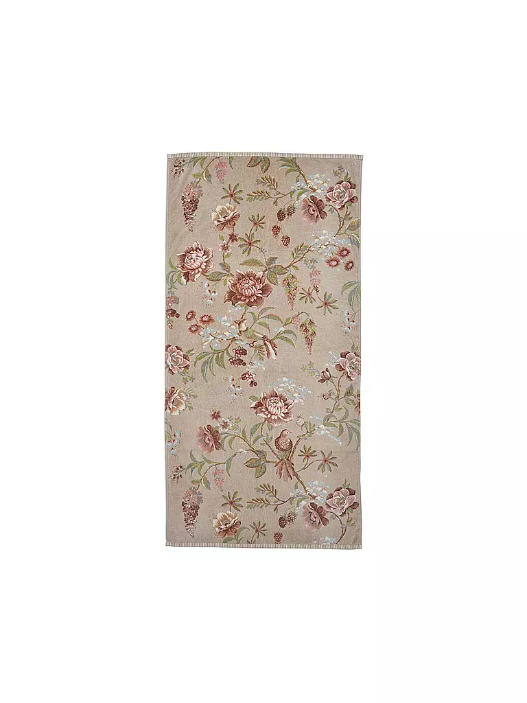 PIP STUDIO | Toalla de ducha 70x140cm SECRET GARDEN Khaki | Marrón claro