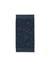 PIP STUDIO | Toalla de ducha JASMIN JACQUARD 70x140cm Azul Oscuro | Azul oscuro