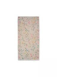 PIP STUDIO | Toalla de ducha LES FLEURS 70x140cm Azul Oscuro | Marrón claro