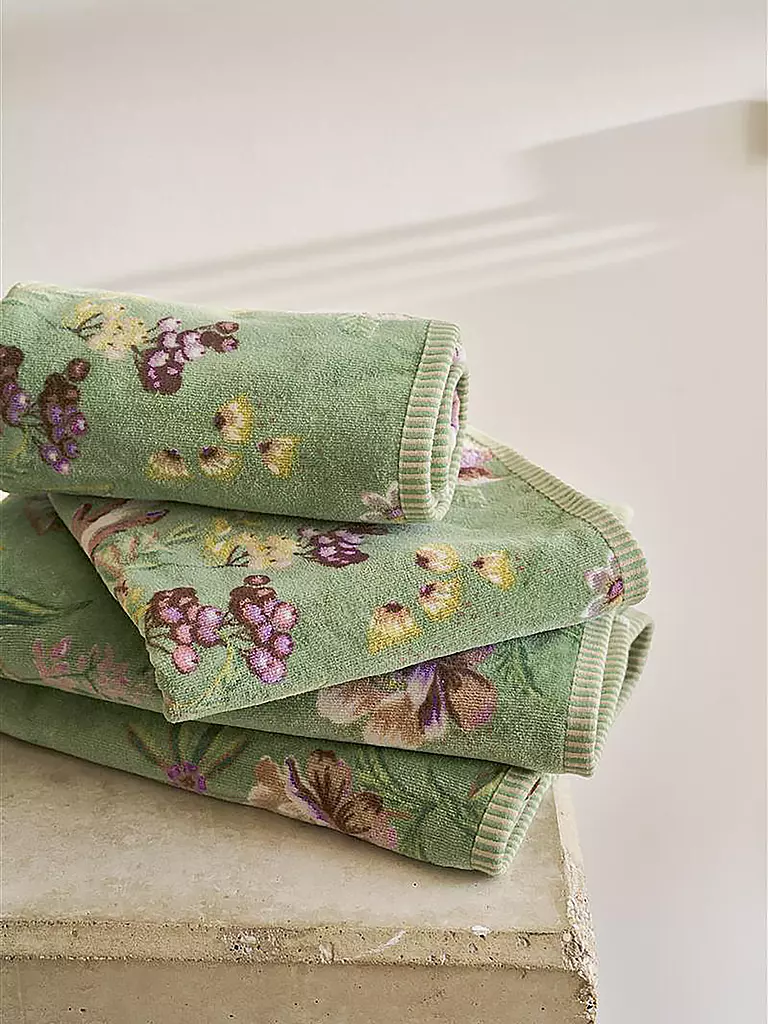 PIP STUDIO | Toalla de tocador 30x50cm SECRET GARDEN Green | 
