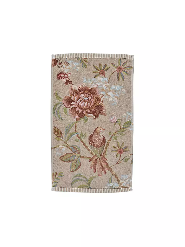PIP STUDIO | Toalla de tocador 30x50cm SECRET GARDEN Khaki | Marrón claro