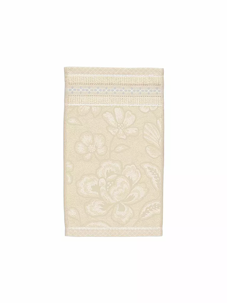 PIP STUDIO | Toalla de tocador JASMIN JACQUARD 30x50cm Arena | Beige