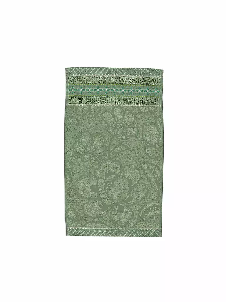 PIP STUDIO | Toalla de tocador JASMIN JACQUARD 30x50cm Verde | Verde