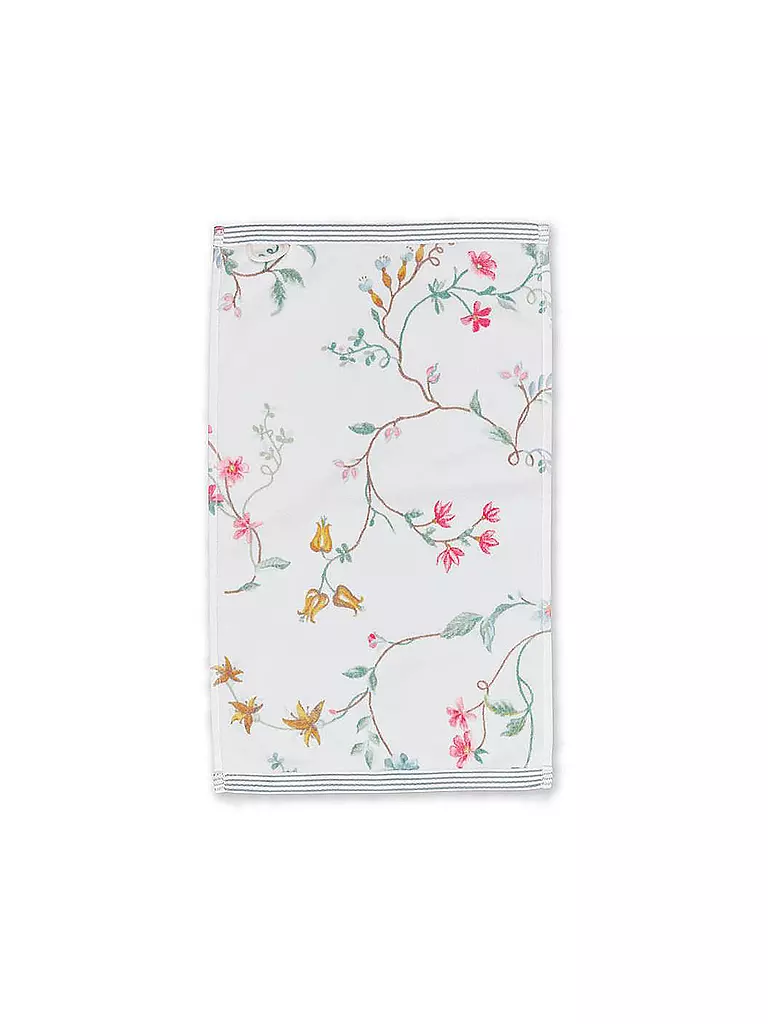 PIP STUDIO | Toalla de tocador LES FLEURS 30x50cm Blanco | Blanco