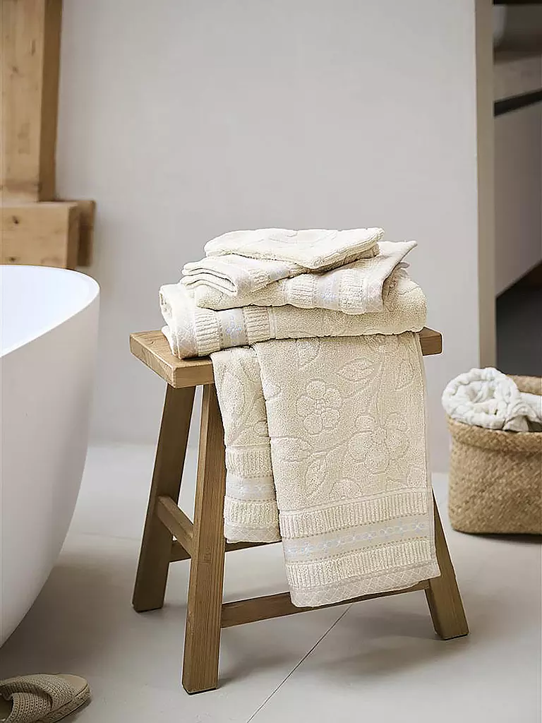 PIP STUDIO | Toalla JASMIN JACQUARD 55x100cm Arena | Beige