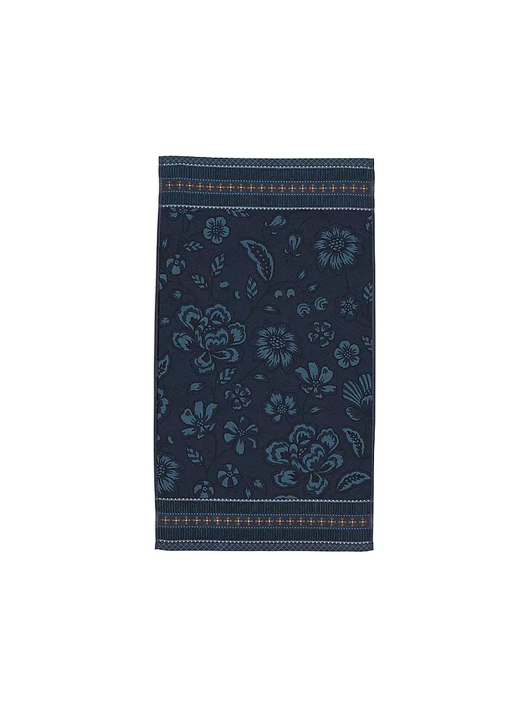 PIP STUDIO | Toalla JASMIN JACQUARD 55x100cm Azul Oscuro | Azul oscuro