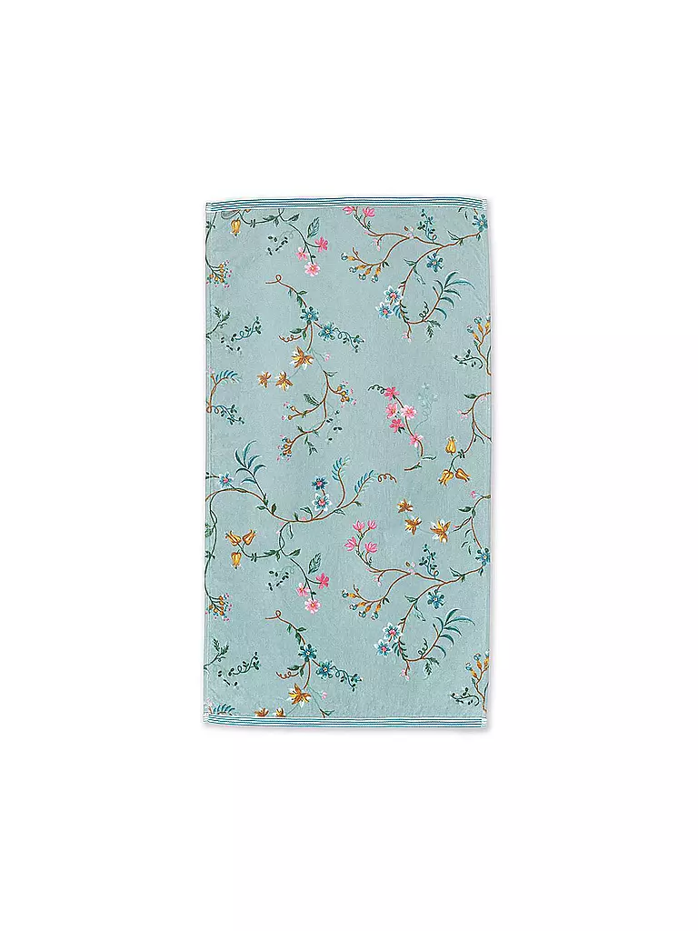 PIP STUDIO | Toalla LES FLEURS 55x100cm Azul | Azul claro