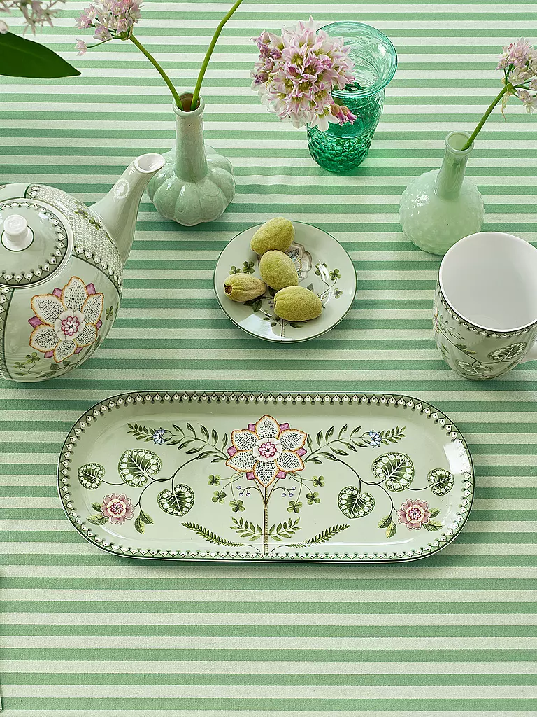 PIP STUDIO | Tortera LILY & LOTUS 33x15,5cm Verde Claro | Verde claro