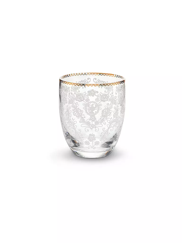 PIP STUDIO | Vaso de agua Floral 280ml | transparent