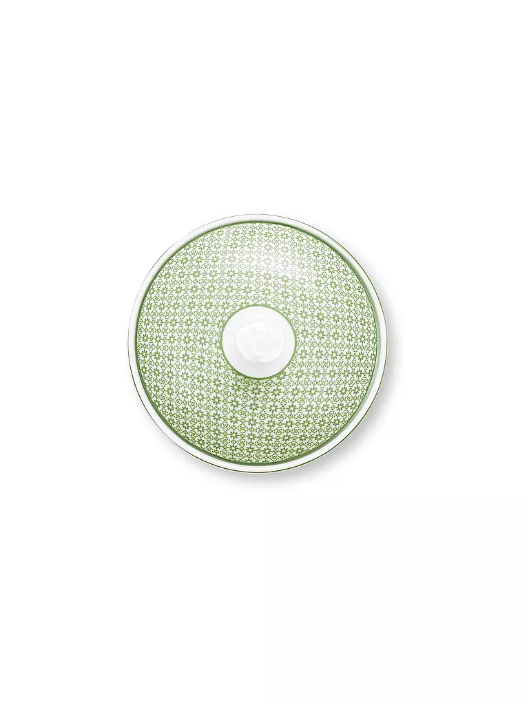 PIP STUDIO | Zuckerdose 300ml LILY & LOTUS Tiles Light Gr. | Verde claro