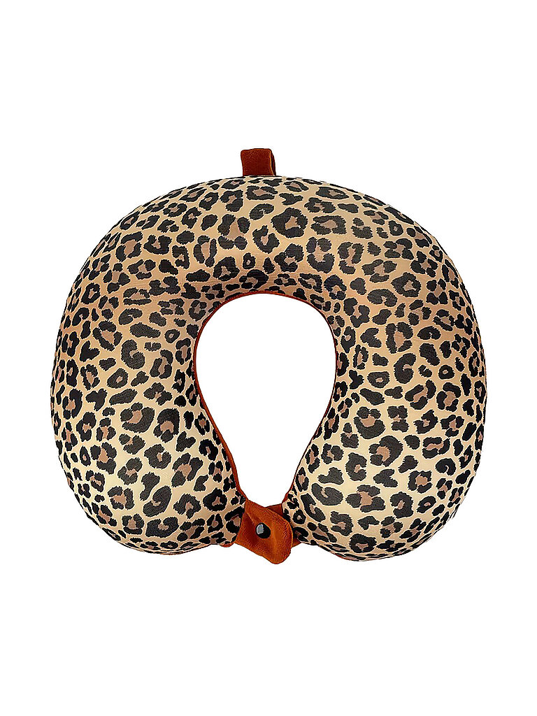 Cojín cervical LEOPARD marrón