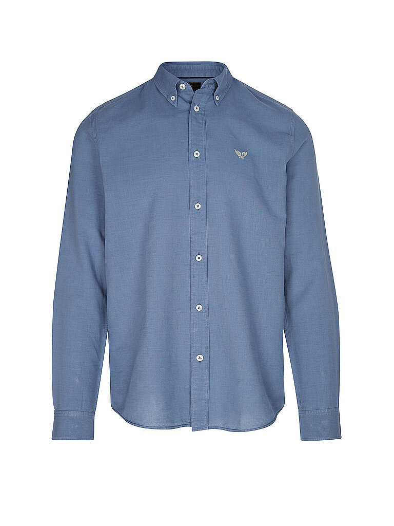 Camisa corte estándar azul XXL