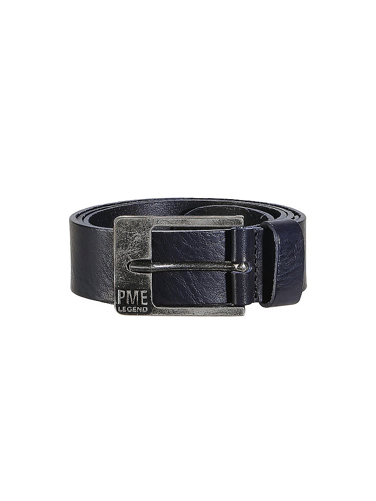 Pme Legend Cinturón de cuero azul oscuro