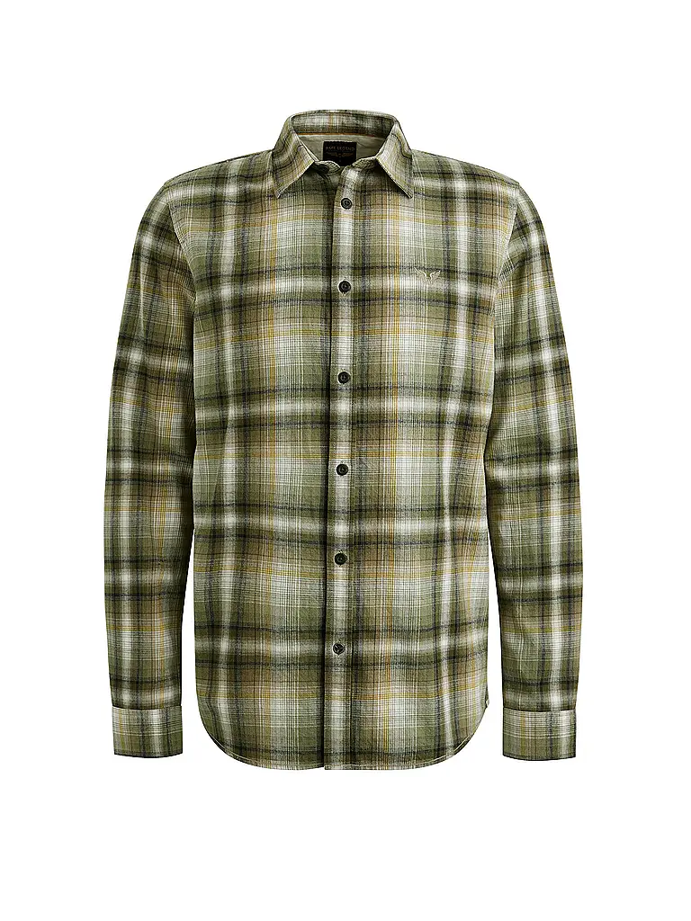 PME LEGEND | Camisa de corte regular | Oliva