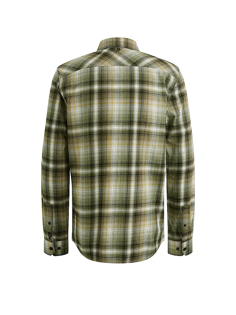 PME LEGEND | Camisa de corte regular | Oliva