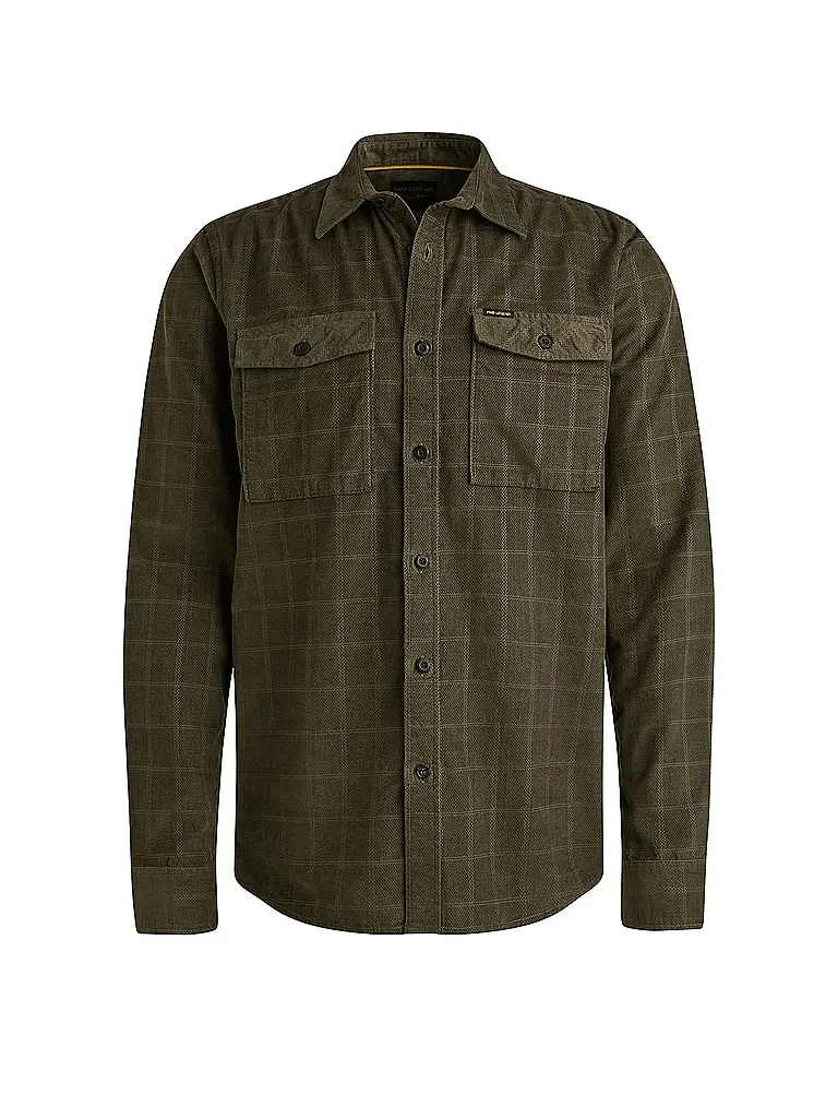 PME LEGEND | Camisa de pana corte regular | Gris