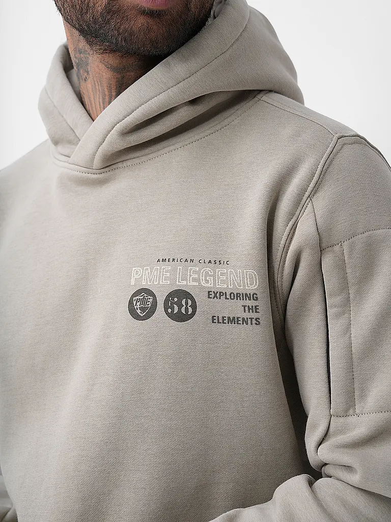 PME LEGEND | Kapuzensweater - Sudadera con capucha | Beige