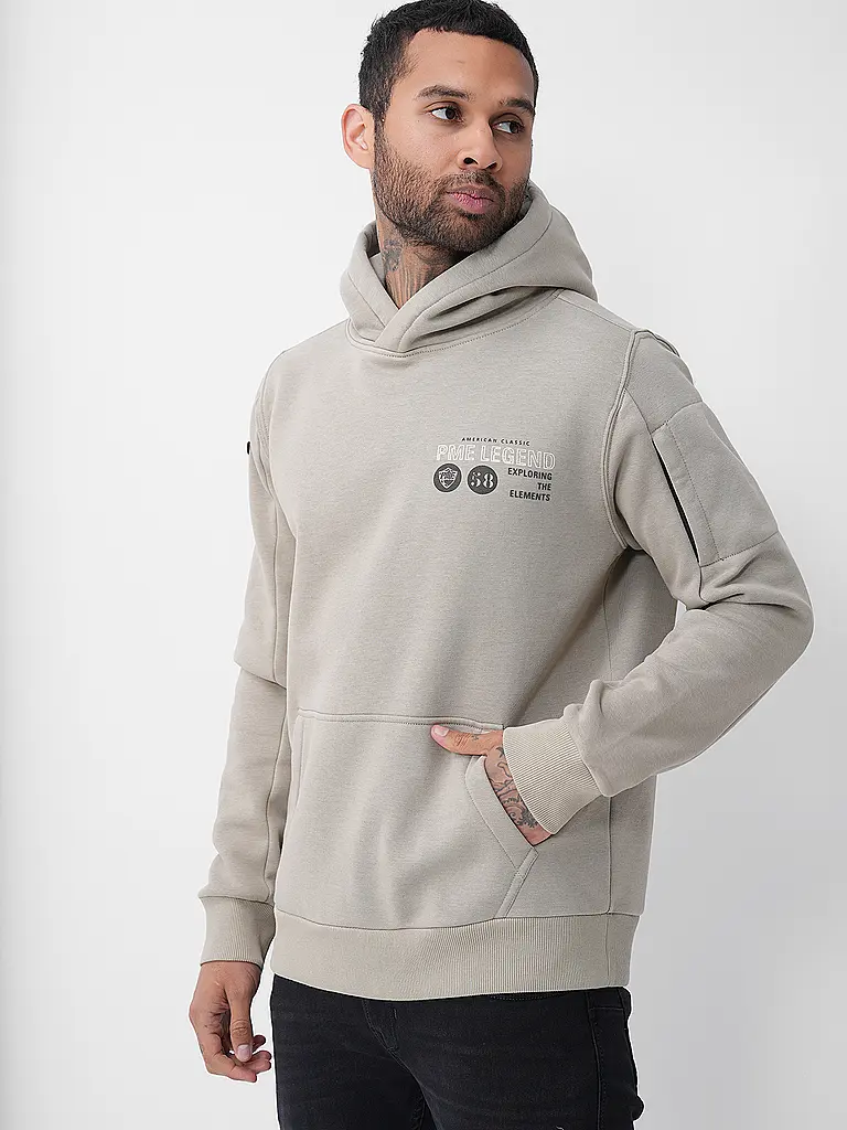 PME LEGEND | Kapuzensweater - Sudadera con capucha | Beige