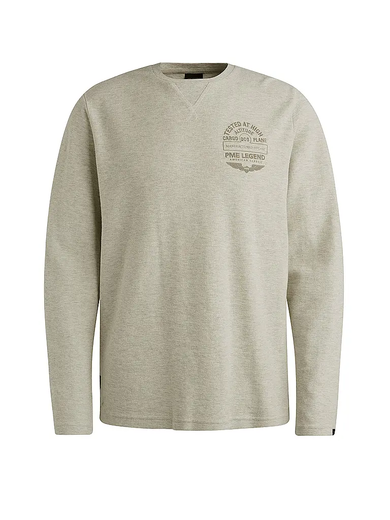 PME LEGEND | Langarmshirt  | Blanco
