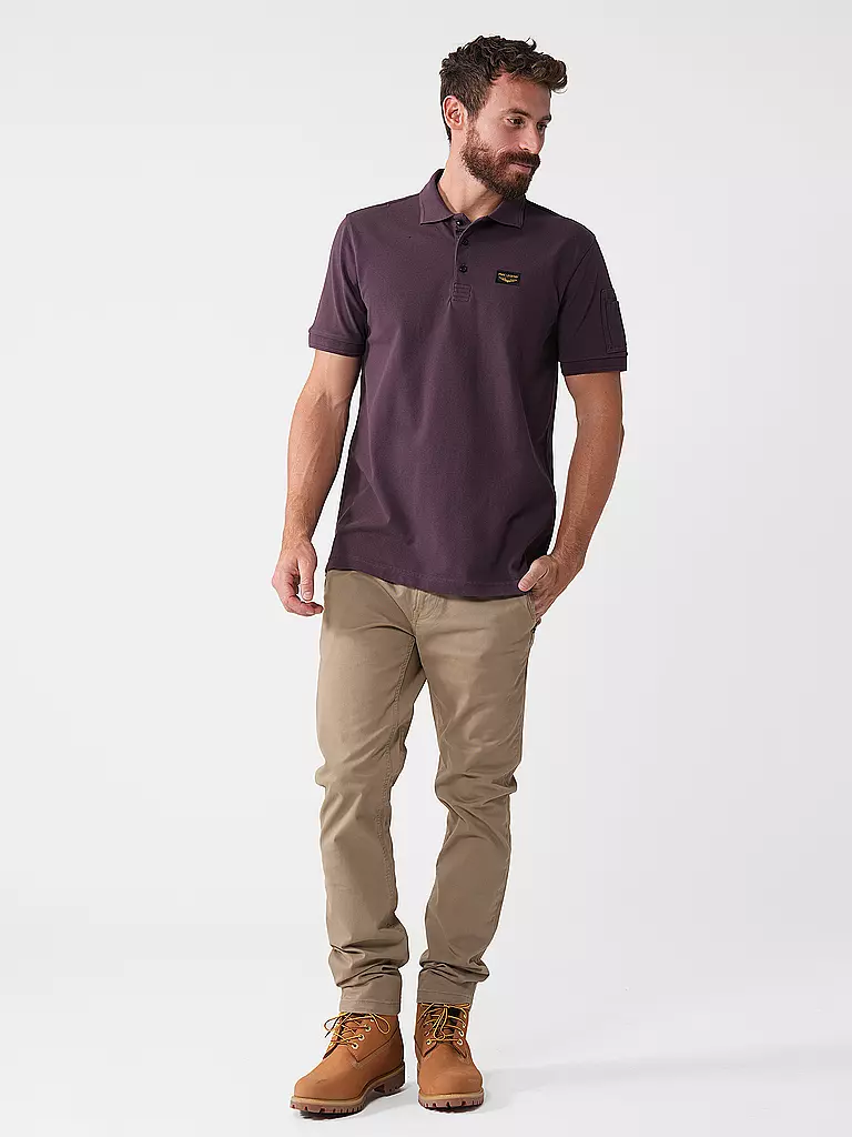 PME LEGEND | Poloshirt  | Rojo oscuro