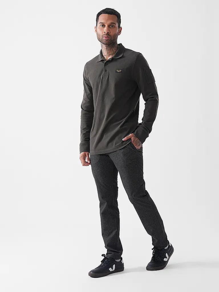 PME LEGEND | Poloshirt AMERICAN CLASSIC | Gris
