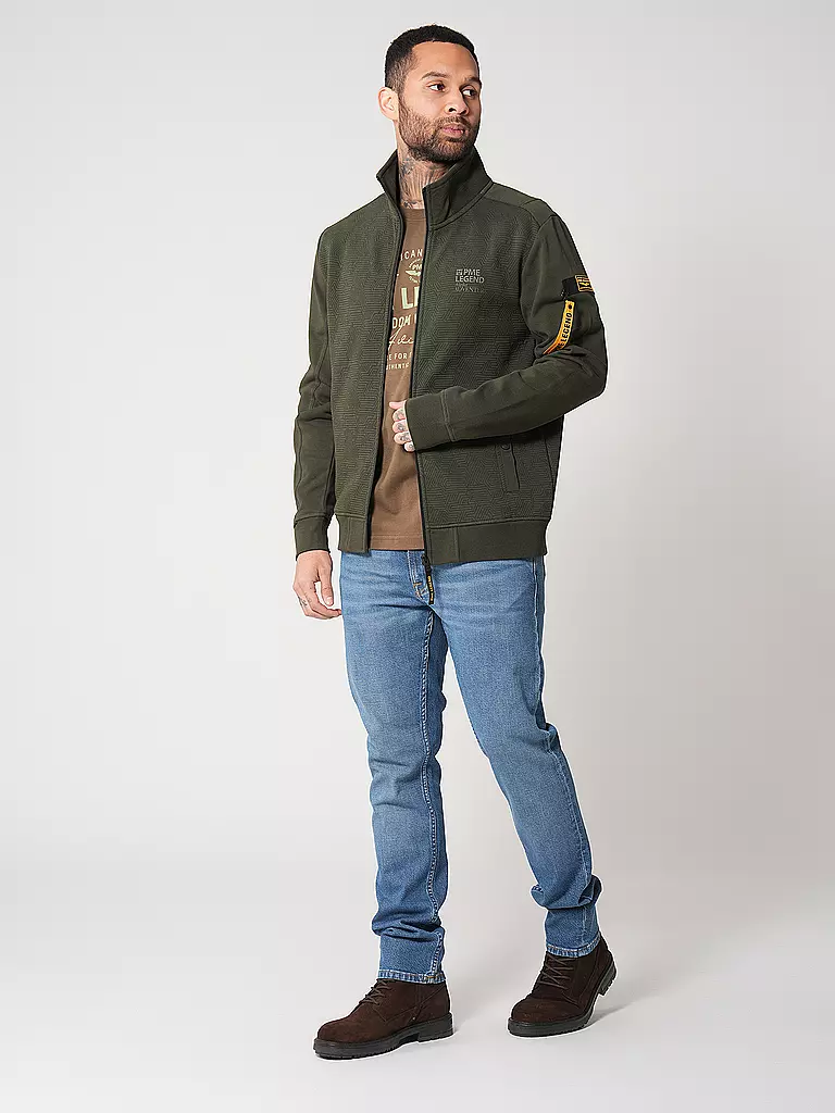 PME LEGEND | Sweatjacke | Oliva