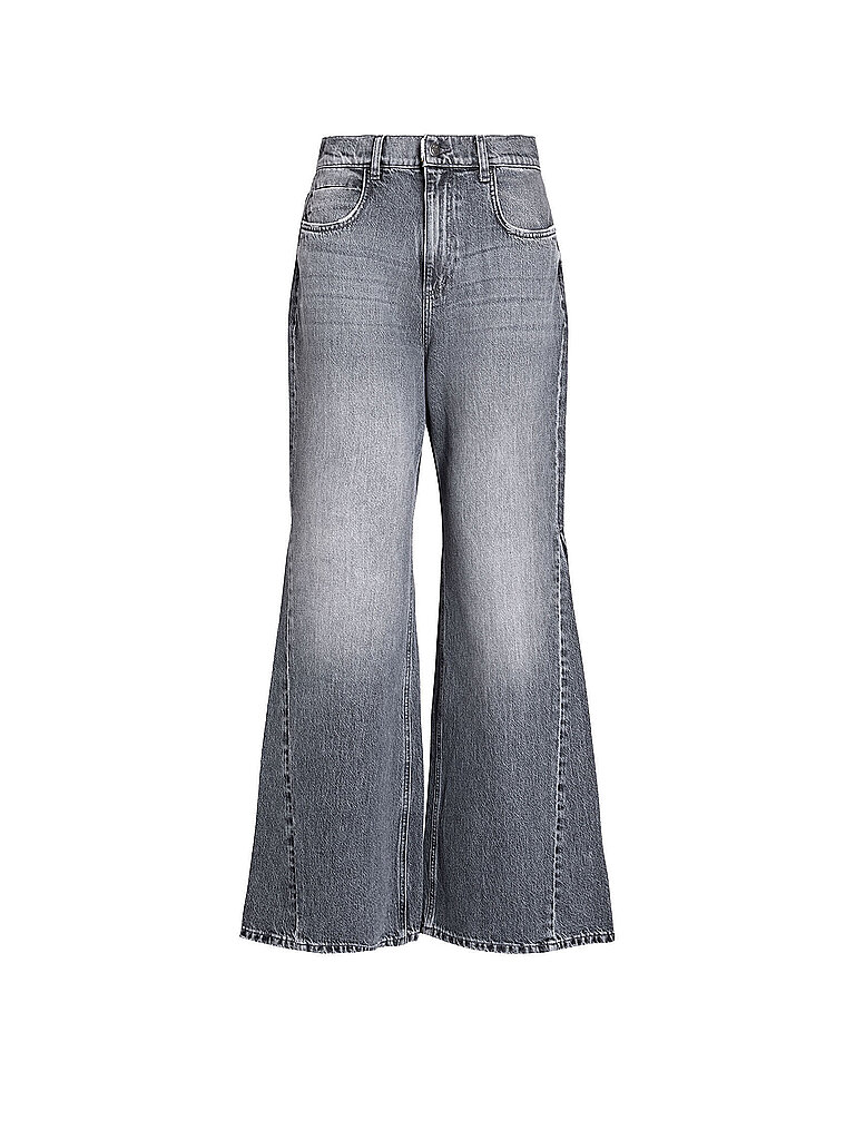 PNTS Jeans Flared Fit 41_OVER THE CUT gris claro