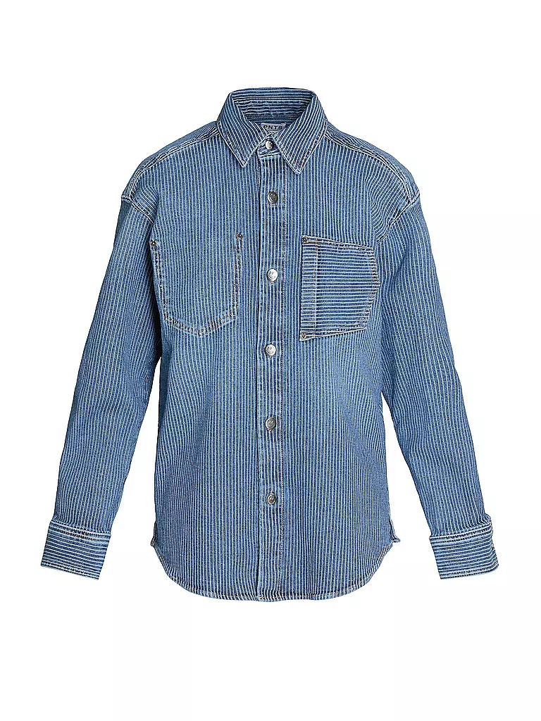 PNTS | Blusa vaquera 27_THE SUIT UP | Azul oscuro