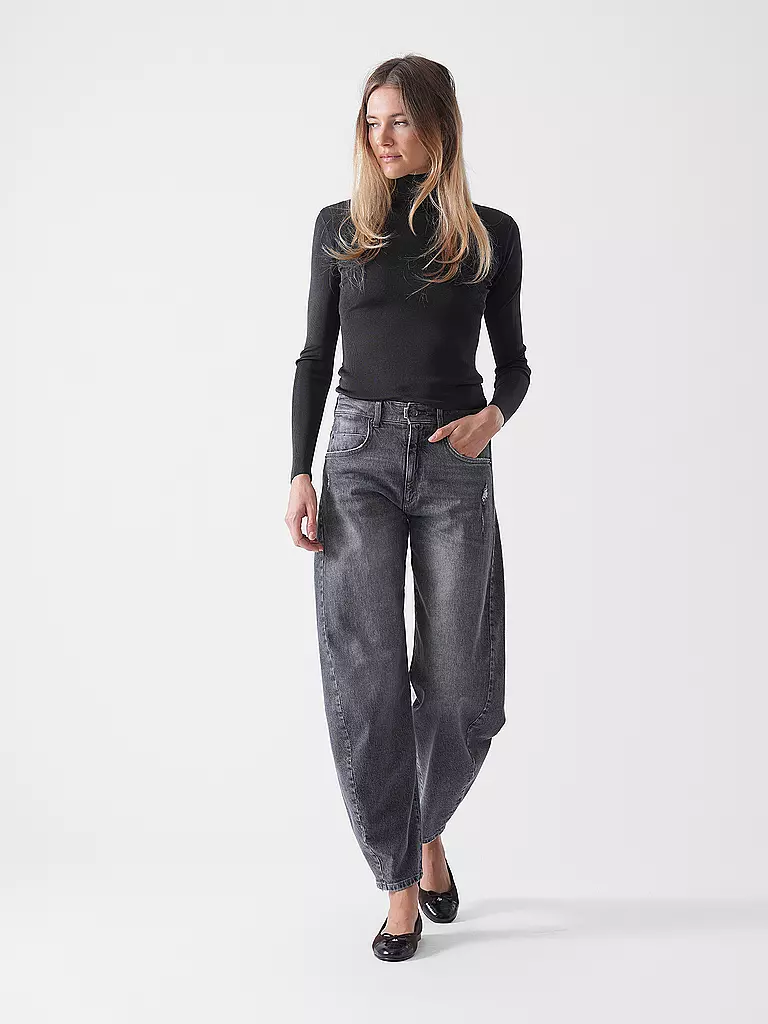 PNTS | Jeans Balloon Fit 05_THE O SHAPE | Gris claro