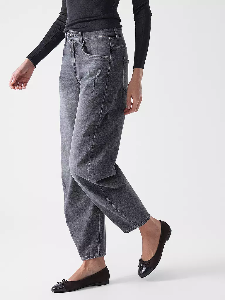 PNTS | Jeans Balloon Fit 05_THE O SHAPE | Gris claro