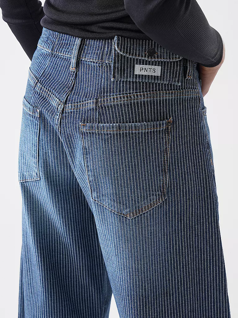 PNTS | Jeans Balloon Fit 05_THE O SHAPE | Azul oscuro